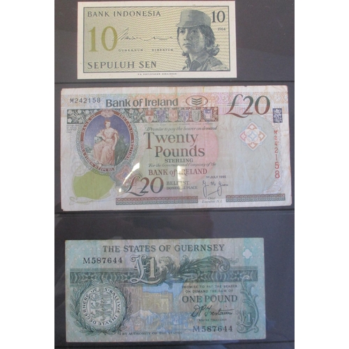 235 - Collection of world banknotes, generally extremely fine to near uncirculated, includes Bank of Engla... 