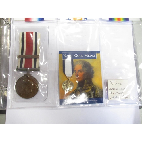 3 - Mixed collection in album with KGV Special Constabulary Long Service Medal Long Service 1941 bar to ... 