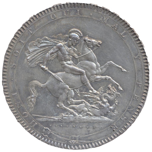 432 - 1818 LVIII crown about uncirculated, reflective fields. (See photo) (Y)