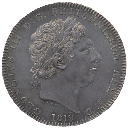 436 - 1819LX crown about uncirculated, pleasant tone. (See photo) (Y)