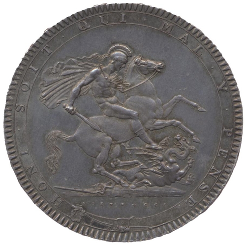 436 - 1819LX crown about uncirculated, pleasant tone. (See photo) (Y)