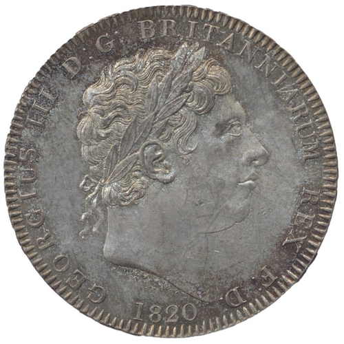 438 - 1820LX crown about uncirculated. (See photo) (Y)