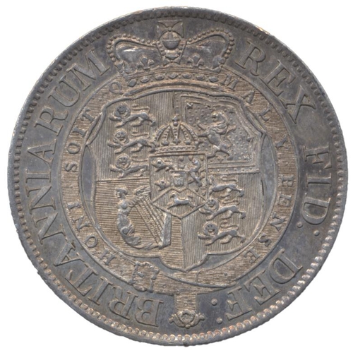 439 - KGIII. 1820 half crown good extremely fine, reflective fields. (See photo) (Y)
