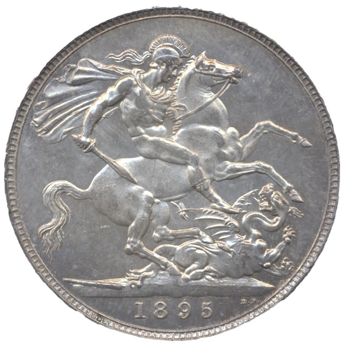 468 - 1895 LIX crown good extremely fine. (See photo) (Y)
