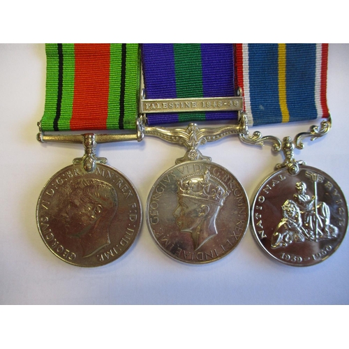 51 - Watts family range with:
1. WW1 BWM, Victory Medal and KGV Territorial Efficiency Medal to 5376358 S... 