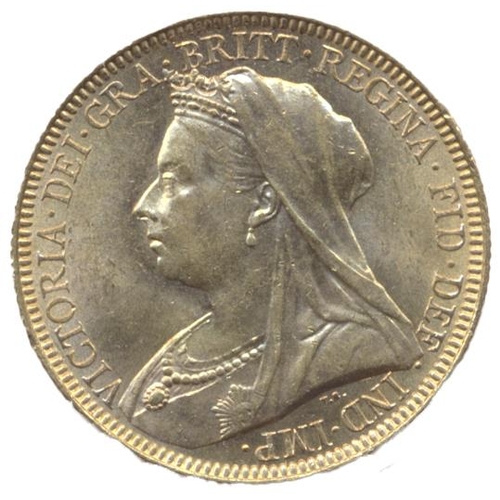 539 - Investment Gold Lot – documents required. 1893 sovereign extremely fine. (Y)