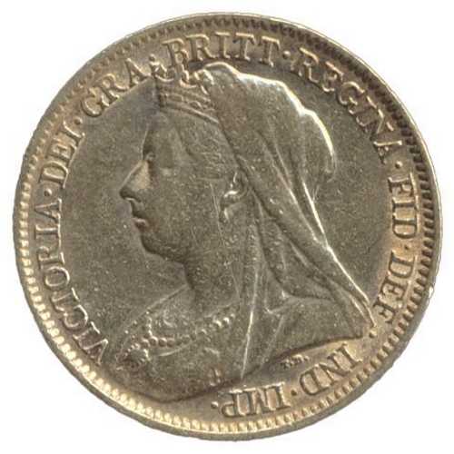 543 - Investment Gold Lot – documents required. 1899 half sovereign fine. (Y)