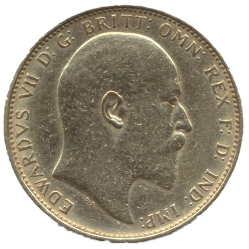 551 - Investment Gold Lot – documents required. 1905M sovereign fine. (Y)