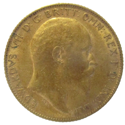 561 - Investment Gold lot - documents required. 1908 half sovereign good fine, plus accumulation of pre de... 