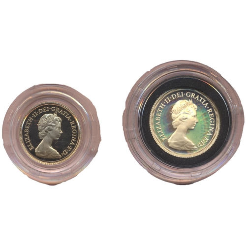 590 - Investment Gold Lot – documents required. Sovereign proof set with 1979 sovereign and 1980 half sove... 