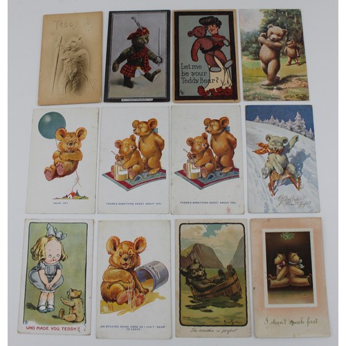 89 - Misc. coln. of teddy bears, gollies and comic artists. Felix (15), Ellam incl. Breakfast in Bed seri... 