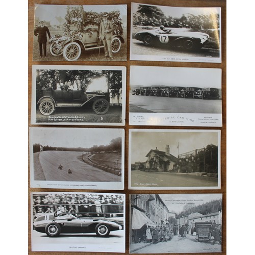 158 - Transport. Misc. motoring coln. Motor racing incl. Brooklands, Circuit d'Auvergne, individual cars e... 