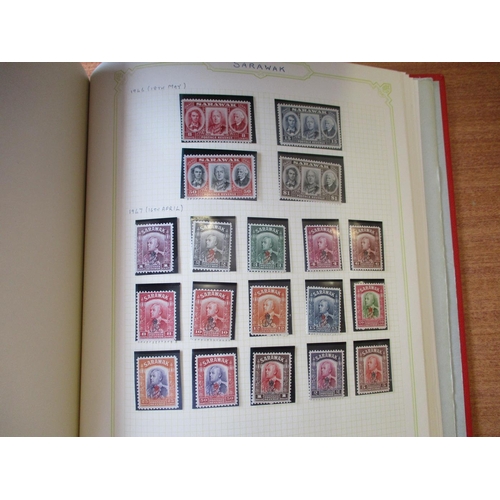 10 - BC, QV-QEII M/U coln in 2 SG albums, incl Malayan States, North Borneo with good pictorial types fro... 