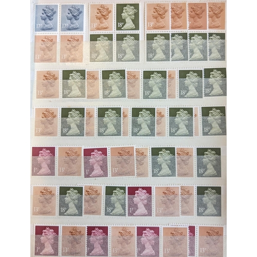 339 - Decimal UM coln in 3 stockbooks, 1990s-2010s, all defins. Face value £600. (½B)