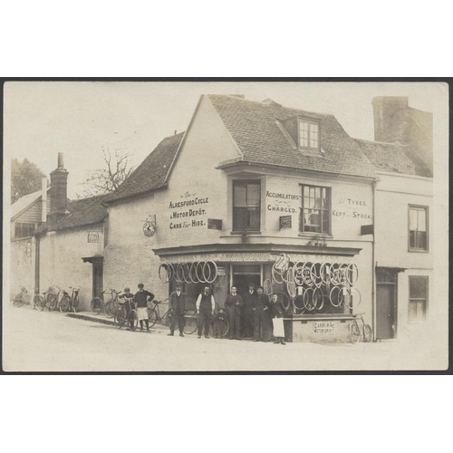 143 - Hampshire. Valuable RP coln. Arlesford incl. The Bell Hotel, shopfront, grammar school, Bridge Road,... 