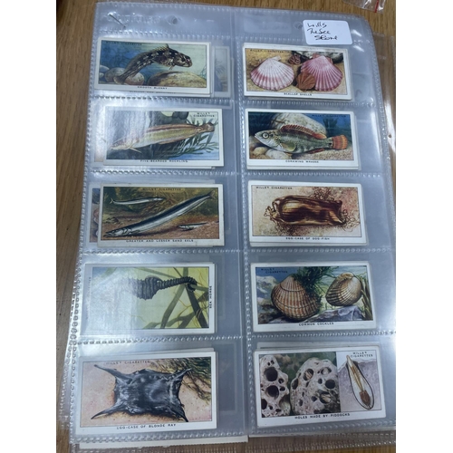 23 - Collection of cigarette cards in plastic sleeves with ranges from Carreras, Dukes, Gallaher, Imperia... 