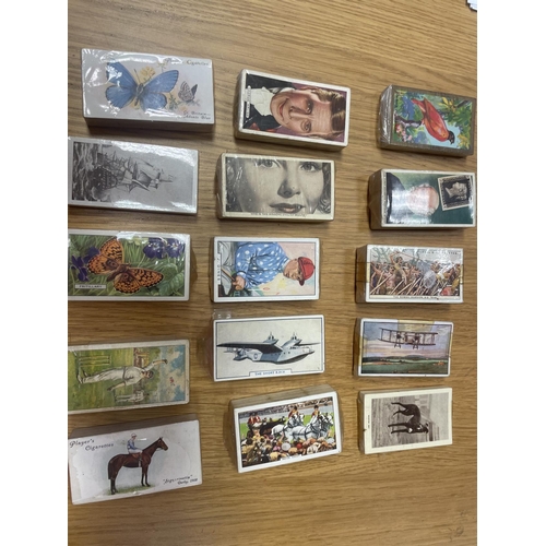 3 - Collection in sealed cigarette card clear packs with sets including Abdulla Feathered Friends, Ardat... 