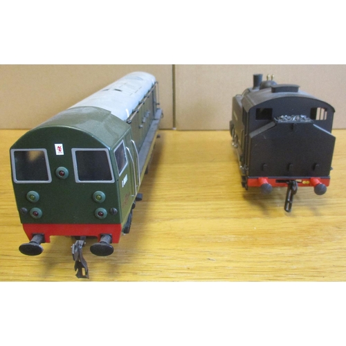 385 - ETS. Pair of O gauge locomotives, in excellent condition, with boxed 0-6-0 SR black No.68 shunter an... 