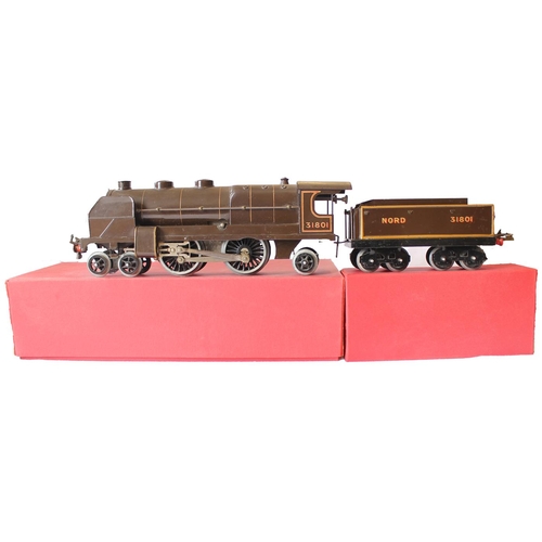 389 - Exley. O Gauge K5 coach LMS maroon side corridor All 3rd End Coach No.2226 good plus in good box. (S... 