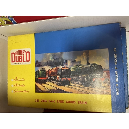 493 - Collection of OO gauge including Hornby Dublo sets British Railways tank 31340 0-6-0 No 2006, diesel... 