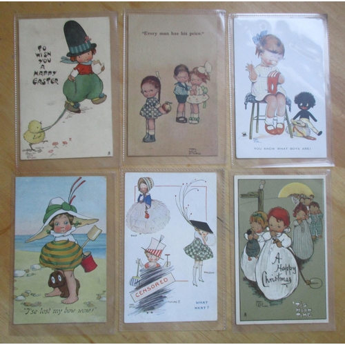 73 - Children. Mabel Lucie Attwell in mxd. cond. with few earlier pub. cards noted. Wide range of themes ... 