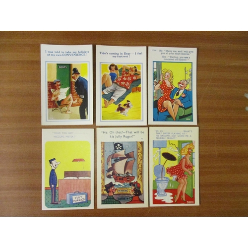 80 - Comic. Misc. coln. of unused later cards incl artists Pedro, Trow, Mags, Wilding, Tony Roy, Bob, A.J... 