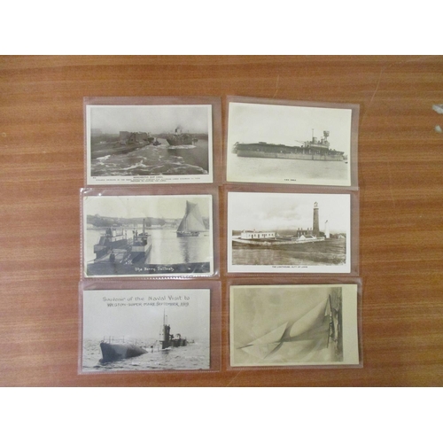 95 - Shipping. Misc. coln. Naval shipping, docks, coastal ferries, harbours, lighthouses, Nelson themed, ... 