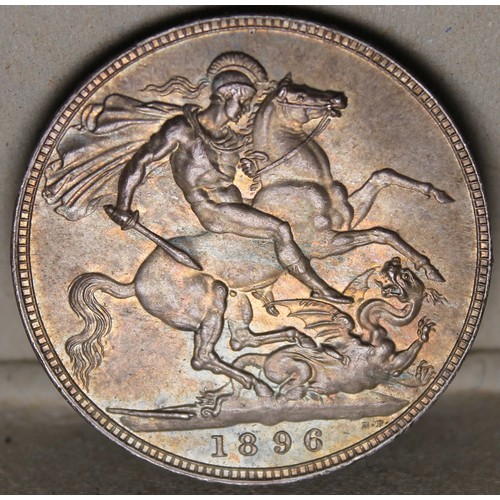 469 - 1896LIX crown extremely fine. (See photo) (Y)
