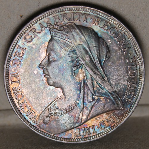470 - 1898LXI crown good extremely fine. (See photo) (Y)