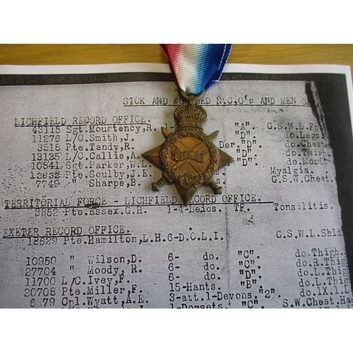 25 - WW1 Leicestershire Regt range with:
1. BWM & Victory Medal to 203531 Pte J. Preece Leic R. With copi... 