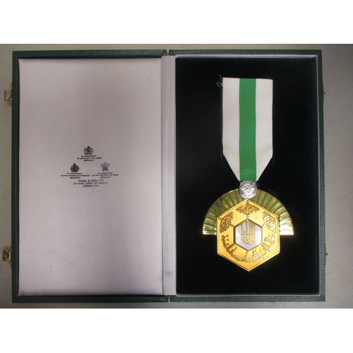 84 - Sudan. Order of Civil Accomplishment mint in Spink case of issue. (See photo) (R)