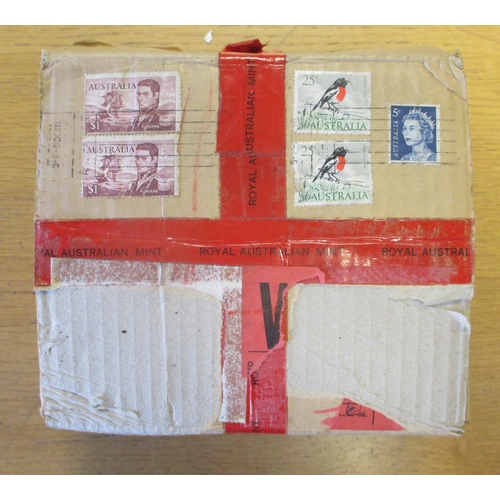 858 - Australia. Range of 1969 proof cased sets (50c-1c) FDC, in Royal Australian Mint card postage box. Q... 