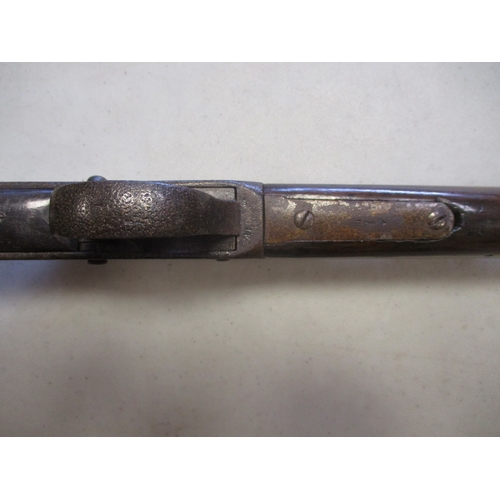 86 - Martini-Henry Mk 1 Artillery Carbine by Enfield, lockplate marked crown/V.R./Enfield/1883 (this quit... 