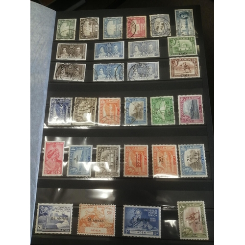 15 - BC KGV-QEII M/U ranges in large Lighthouse stockbook, Incl Aden, Antigua incl 1935 SJ set M, Bahamas... 