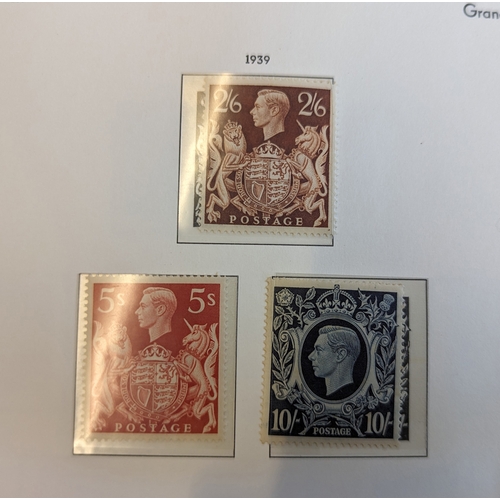 238 - QV-QEII M coln in a lighthouse album, incl 1887-92 set to 1/-, 1902-13 vals to 5/-, 1912-24 set of 1... 