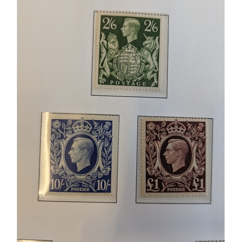 238 - QV-QEII M coln in a lighthouse album, incl 1887-92 set to 1/-, 1902-13 vals to 5/-, 1912-24 set of 1... 