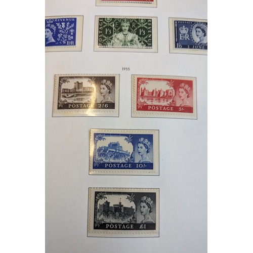 238 - QV-QEII M coln in a lighthouse album, incl 1887-92 set to 1/-, 1902-13 vals to 5/-, 1912-24 set of 1... 