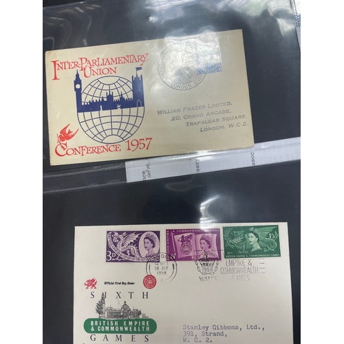 258 - KGV-QEII coln of FDCs incl 1935 SJ with handwritten address, 1946 Victory on illustrated cover with ... 