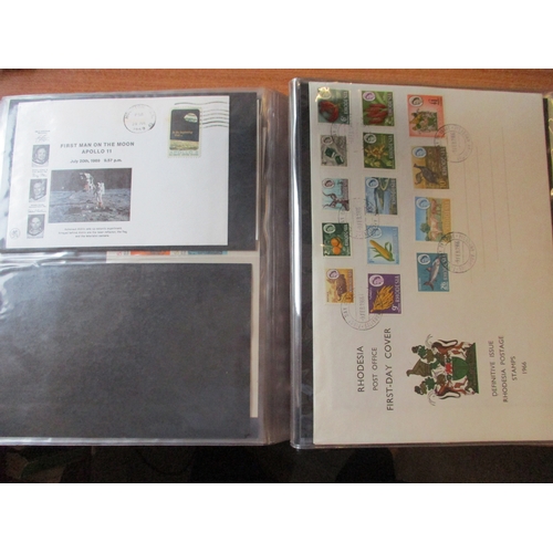 363 - FDCs in 3 albums and loose from 1963-2000, with written or typed addresses, also a few foreign FDCs ... 