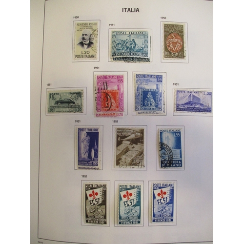 38 - Misc collection in 10 albums/stockbooks, with Swiss 1849-1984 mint and FU in KaBe hingeless albums, ... 