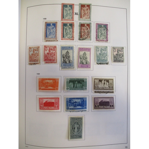 38 - Misc collection in 10 albums/stockbooks, with Swiss 1849-1984 mint and FU in KaBe hingeless albums, ... 