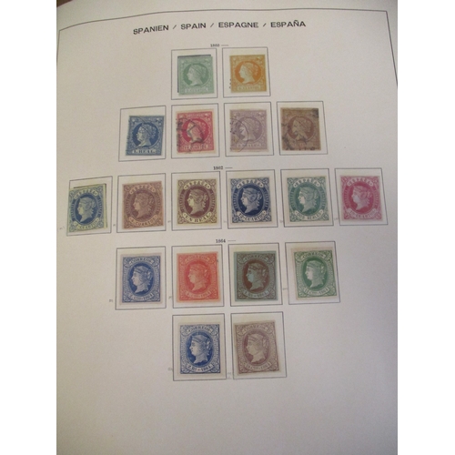 38 - Misc collection in 10 albums/stockbooks, with Swiss 1849-1984 mint and FU in KaBe hingeless albums, ... 