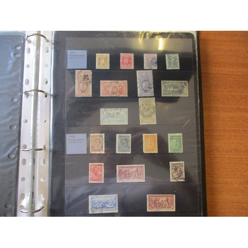 53 - World misc early to modern M/U coln in 12 stockbooks, with Greece 1862-67  Hermes vals to 80l. U, 18... 