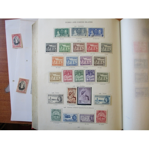 7 - BC, KGVI M/U coln in SG KGVI printed album noting RSW range, incl Bahrain 1948 RSW M, Dominica 1951 ... 