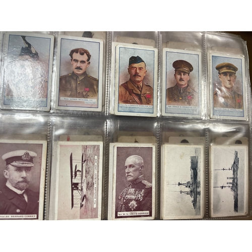 12 - Collection in albums, loose and cigarette packets with a range including Carreras Women on War Work ... 