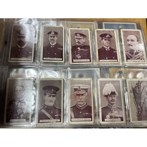 12 - Collection in albums, loose and cigarette packets with a range including Carreras Women on War Work ... 