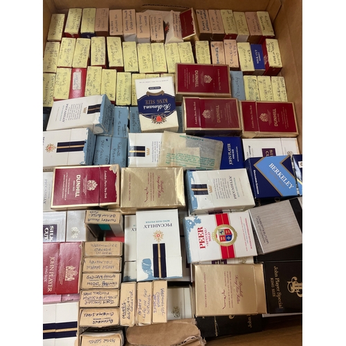 16 - Collection including paper albums, stock books, cigarette card packets, loose, trade cards etc inclu... 