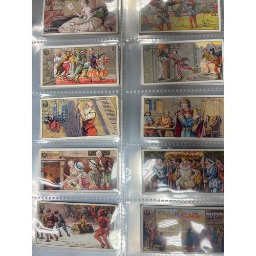 20A - Collection in 22 albums with complete sets including Hignett Greetings of The World, Ogdens Leaders ... 