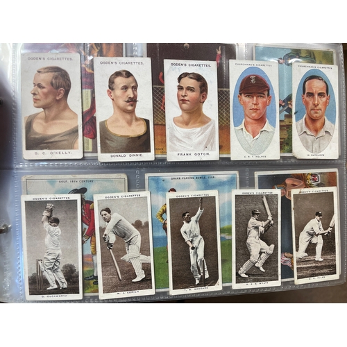 21 - Collection in albums and loose with part and complete sets including ranges from Ogdens Boxers (10),... 