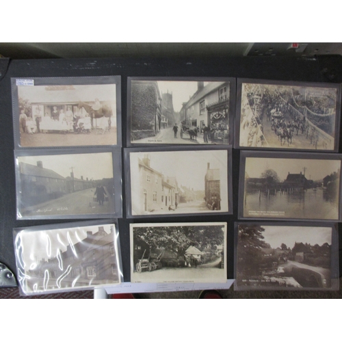 221 - Wiltshire. Coln. of loose cards with better cards noted throughout. Amesbury, Beckford Arms Inn, Bri... 